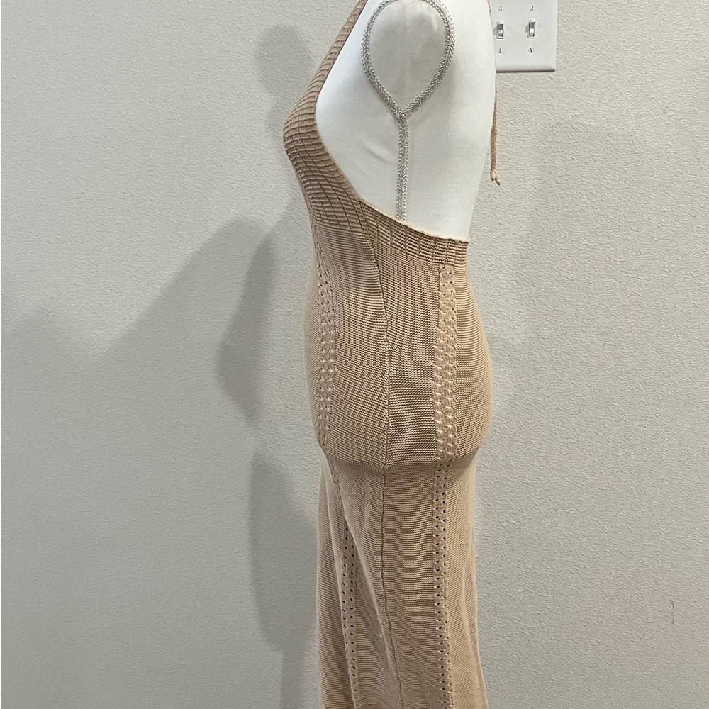 Hera Collection Tan Backless Dress - Picture 5 of 5
